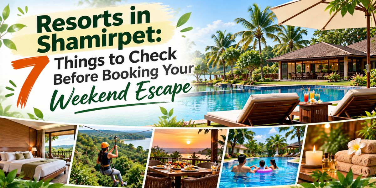 Resorts in Shamirpet at Leonia Holistic Destination